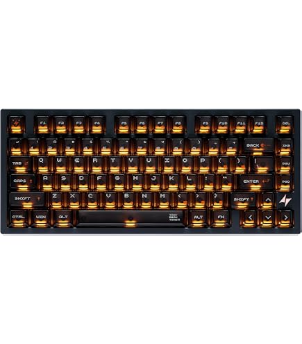 Amazon | ATK RS7 V2 Ultra 75%有線ホール効果ゲーミングキーボード