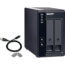 QNAP TR-002 NAS 2ベイ TR-002 | Armazenamento de conexão direta, Tipo C USB de 2