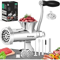 Amazon | Huanyu ミンチ機 手動式ミンサー ミートチョッパー 304