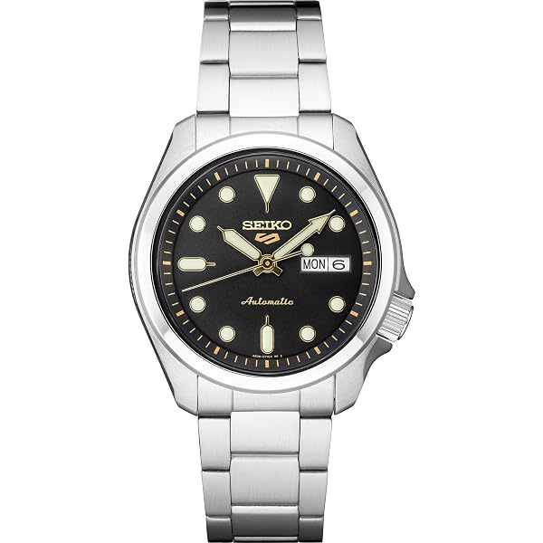 Amazon | SEIKO 5フィールドスペシャリスト自動ブラックダイヤルメンズ