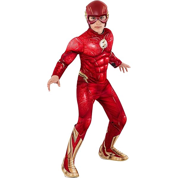 DC Comics, The Flash Hero Set, Iconic Mask with Visor and Ring, 10