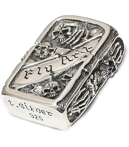 Amazon.co.jp: ZIPPO(ジッポー) ライター スターリングシルバー クロス