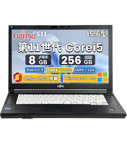 Amazon.co.jp: [Win11, MS Office 2024 with H&B installed] Fujitsu