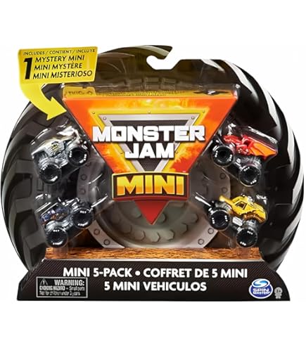 Amazon.co.jp: Monster Jam(モンスタージャム) 公式ミニ5個パック