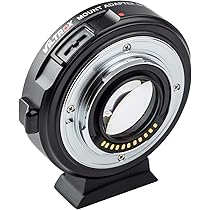 M43-EF x0.71 マウントアダプター Amazon | VILTROX (ビルトロックス) EF-M2II 0.71倍速ブースター