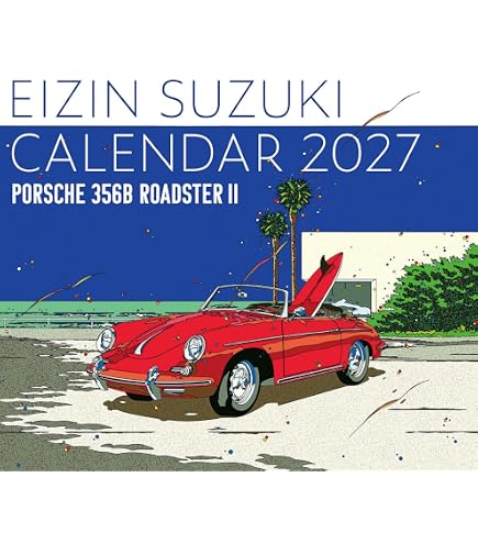 Amazon.co.jp: 鈴木エイジン本舗 鈴木英人 2025年カレンダー CL-481 40