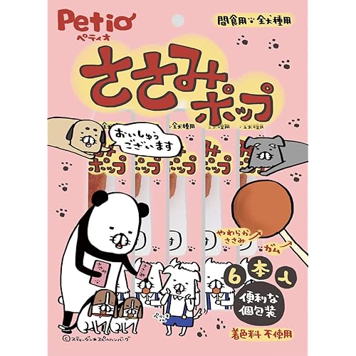 ペティオ (Petio) ささみポップ 6本入
