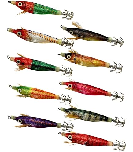 Amazon | エギング エギ 10.5cm 10g セット イカ釣り アオリイカ エギ
