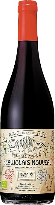 【ジョルジュ デュブッフお墨付きのまろやかオーガニック ボジョレー ヌーヴォー】 ドメーヌ ド ラ コルティエール ボジョレー ヌーヴォー 2019 オーガニック ヴィエイユヴィーニュ [ 赤ワイン ライトボディ フランス 750ml ]