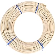 ポポポ籐籠用　籐3mm丸芯 300グラム前後　５巻 ポポポ籐籠用 籐3mm丸芯 300グラム前後 5巻 手芸材料 『ラタン