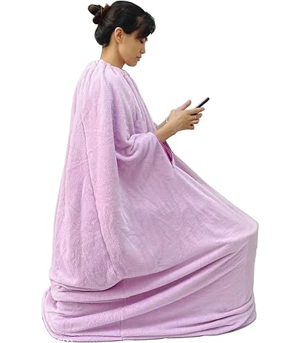 Amazon | 【正規品】よもぎ蒸し マント 厚手 袖穴あり 洗濯可能 自宅