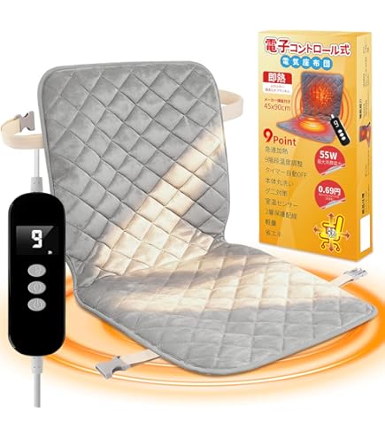 Amazon | LaFuture ヒータークッション ホットマット 電気座布団