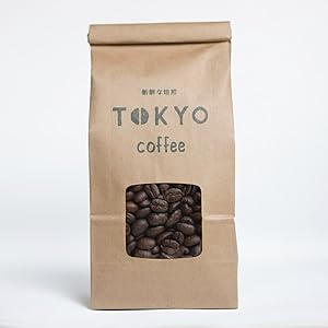 TOKYO COFFEE 東京コーヒー オーガニック ブレンド 自家焙煎コーヒー コーヒー豆 (中挽き 200g)