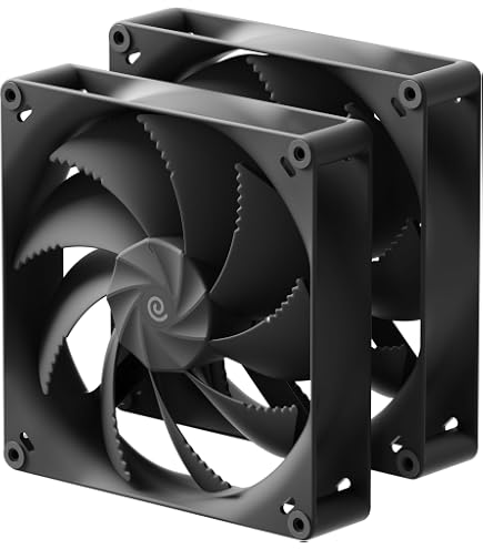 Amazon | Fractal Design Dynamic X2 GP-18 Black PCケースファン 18cm