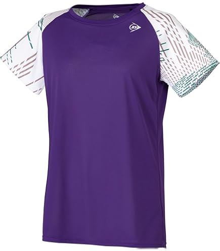 Amazon.co.jp: [ダンロップ] テニスウエア ゲームシャツ DAP1521W