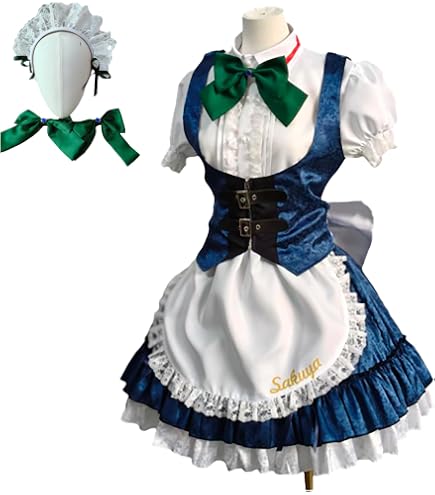 Amazon.co.jp: コスプレ衣装◇東方レースクイーン/十六夜咲夜/ : ホビー
