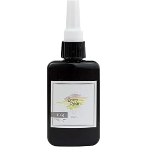 SK本舗 大容量UV-LEDレジン液 Sorry Resin ソーリーレジン (100g)
