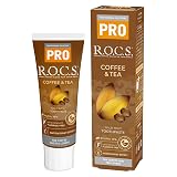 R.O.C.S. ロックスPRO コーヒー＆ティー【ステインケア】酵素入り美白歯みがき 94g