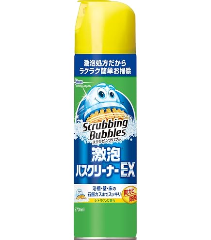 Amazon.co.jp: スクラビングバブル 激泡バスクリーナーEX 570ml × 3本