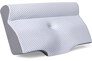 子ども用まくら 子供用低反発枕 洗えるカバー付き 贈り物に最適 ホワイト 男女兼用 1~6歳適用