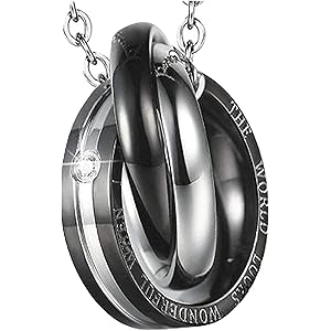 AXLUCE [Amazon限定ブランド] ネックレス メンズ-アクセサリー ペアネックレス-メンズネックレス