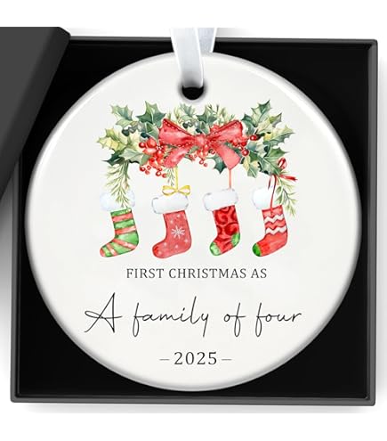 Amazon.co.jp: 2022 赤ちゃんの初めてのクリスマスフォトオーナメント