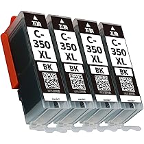 Amazon.co.jp: Canon キヤノン用 BCI-350XLBK 【大容量/ブラック Amazon.co.jp: Canon キヤノン用 BCI-350XLBK 【大容量/ブラック