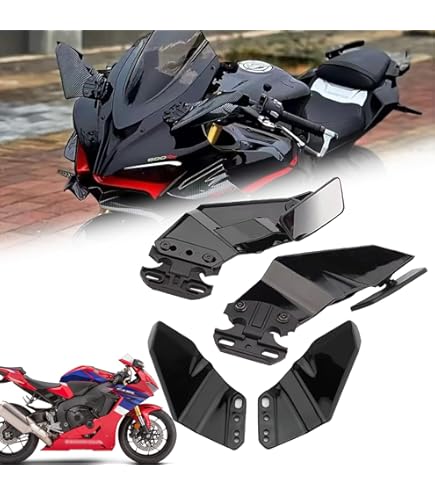 Amazon | TCKMOTO CNC 回転式ステルスミラー リアビューミラー ホンダ