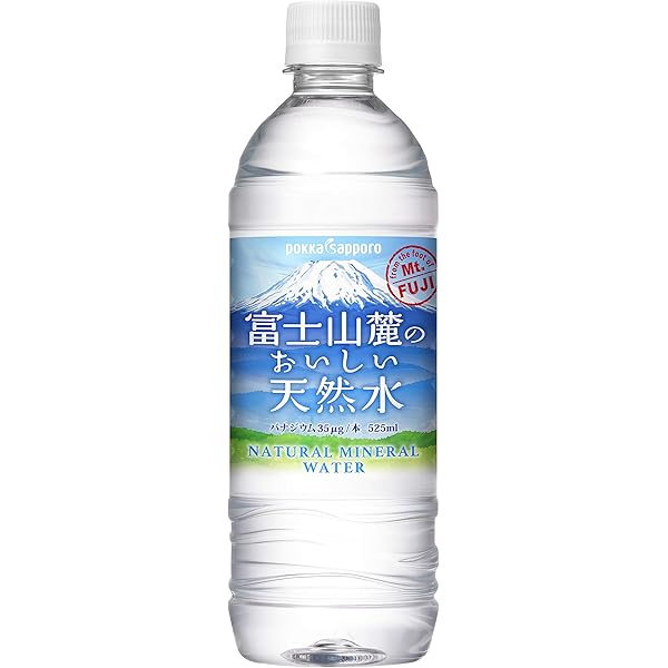 Amazon.co.jp: ポッカサッポロ 富士山麓のおいしい天然水 590ml