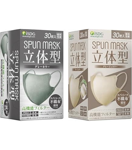 Amazon.co.jp: [医食同源ドットコム] iSDG 立体型スパンレース不織布