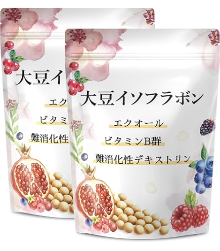 Amazon | Vanoble エクオール 10mg ヨーグルト風味 大豆イソフラボン