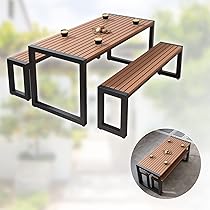 Amazon.co.jp: ガーデンテーブルセットガーデンベンチ ベンチ