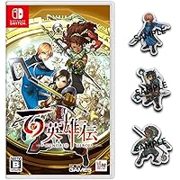 百英雄伝 -Switch 【特典】リバーシブルジャケット 同梱 & 【初回特典】キャラクターピンズセット(3個 1セット) 同梱