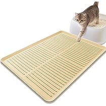 Amazon | Ycozy シリコーン猫砂マット トレイタイプ 68×50cm 大サイズ