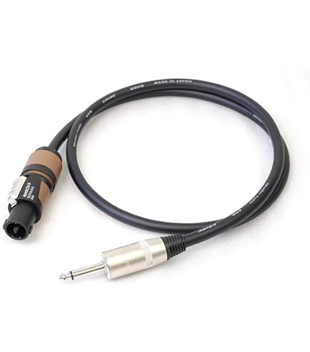 Nude Cable スピーカーケーブル MAGNA フォン-フォン 1m Amazon | ベースアンプ専用スピーカーケーブル NUDE CABLE