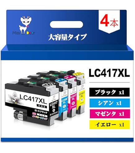 Amazon.co.jp: 【J-ECO】LC417XLBK LC417XLC LC417XLM LC417XLY 4色