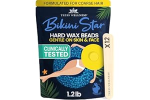 Tress Wellness Bikini Star 1.2lb Hard wax beads - For sensitive skin - Up to 50 waxes
