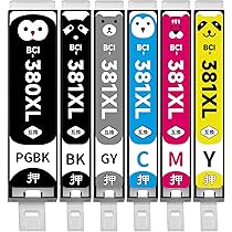 Canon BCI-381+380XL インクカートリッジ 4色　マルチ　3個 Amazon.co.jp: マタインク BCI-381XL BCI-380XL 互換インク