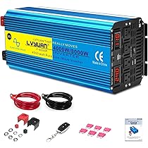 Amazon.co.jp: LVYUAN 4000W 高性能正弦波インバーター 24V 定格 4000W 