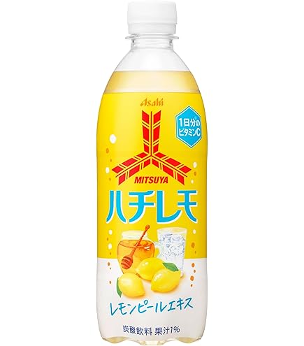 Amazon.co.jp: アサヒ飲料 三ツ矢 ハチレモ 500mlペットボトル×24本入