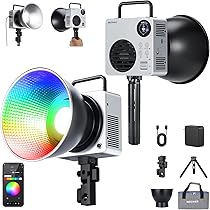 Amazon | NEEWER HB80C RGBWW LEDビデオライト 80W 撮影用ライト 72Wh