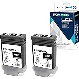 LCL Canon用 キャノン用 PFI102 PFI-102 PFI102MBK PFI-102MBK 0894B001 顔料 130ML （2パック マットブラック） 互換インクカートリッジ 対応機種：IPF500/IPF510/IPF510pl