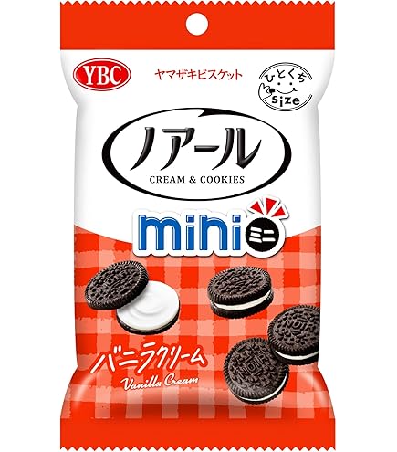 Amazon.co.jp: ヤマザキビスケット ノアール贅沢バニラクリーム 8枚×10