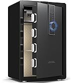 Amazon.co.jp: GIRGBE【強化版】超大 家庭用 指紋認証 暗証番号 82L