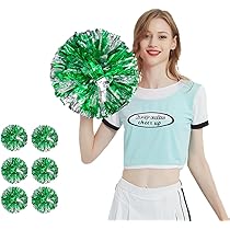 チアリーディング　6点セット Amazon.co.jp: AISHITE 6個入りセット(3人分)ポンポン チア
