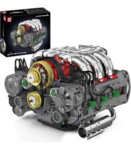 Amazon.co.jp: Mould King 10181 MOCテクニック ボクサーエンジン 直列