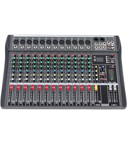 新品未使用 ミキシングコンソールUSB16チャンネルミキサー 新品未使用 ミキシングコンソールUSB16チャンネルミキサー