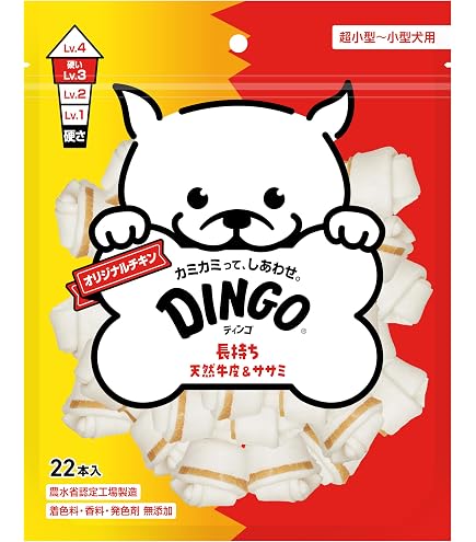 Amazon | ディンゴ (DINGO) 犬 おやつ チキンボーンストロング M 8本入