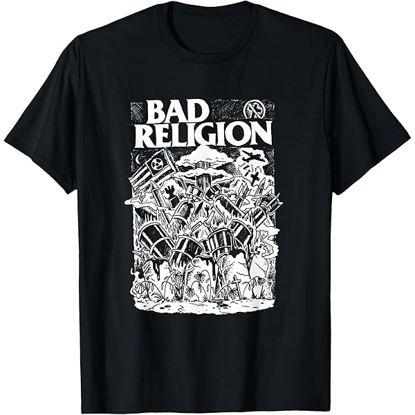 Amazon | Bad Religion - 公式商品 - No Control Tシャツ | Tシャツ