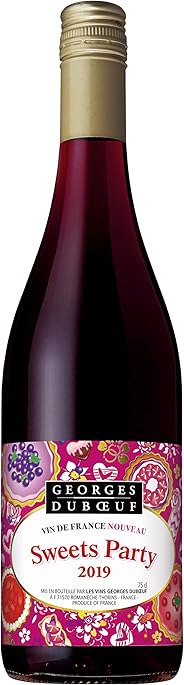 【デザート感覚で愉しめるスイーツヌーヴォー】 ジョルジュ デュブッフ スイーツ パーティ ヌーヴォー 2019 [ 赤ワイン ミディアムボディ フランス 750ml ]